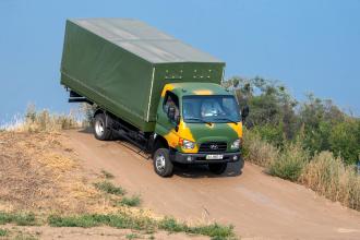 Борт - тент для перевозки личного состава на базе  Hyundai HD 65