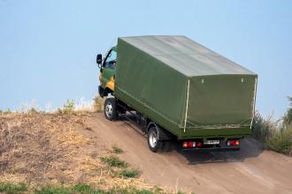 Борт - тент для перевозки личного состава на базе  Hyundai HD 65